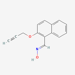 2-(2-propyn-1-yloxy)-1-naphthaldehyde oxime