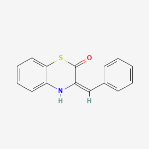 3-benzylidene-3,4-dihydro-2H-1,4-benzothiazin-2-one