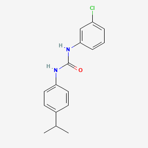 N-(3-chlorophenyl)-N'-(4-isopropylphenyl)urea