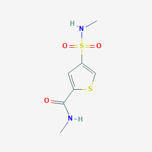 N-methyl-4-[(methylamino)sulfonyl]-2-thiophenecarboxamide