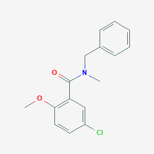 N-benzyl-5-chloro-2-methoxy-N-methylbenzamide