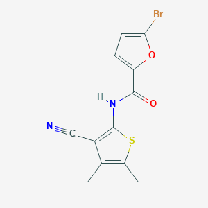 5-bromo-N-(3-cyano-4,5-dimethyl-2-thienyl)-2-furamide