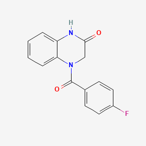 4-(4-fluorobenzoyl)-3,4-dihydro-2(1H)-quinoxalinone
