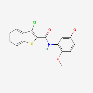 3-chloro-N-(2,5-dimethoxyphenyl)-1-benzothiophene-2-carboxamide