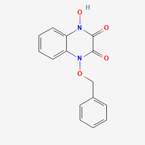 1-(benzyloxy)-4-hydroxy-1,4-dihydro-2,3-quinoxalinedione