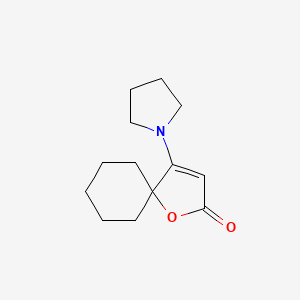 4-(1-pyrrolidinyl)-1-oxaspiro[4.5]dec-3-en-2-one