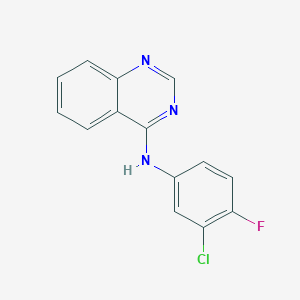 N-(3-chloro-4-fluorophenyl)-4-quinazolinamine
