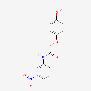 2-(4-methoxyphenoxy)-N-(3-nitrophenyl)acetamide