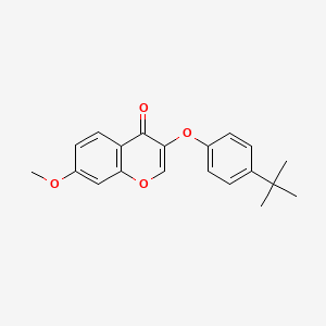 3-(4-tert-butylphenoxy)-7-methoxy-4H-chromen-4-one