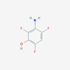 B055205 3-Amino-2,4,6-trifluorophenol CAS No. 113512-72-4