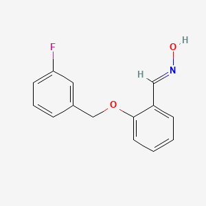 2-[(3-fluorobenzyl)oxy]benzaldehyde oxime