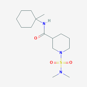 1-[(dimethylamino)sulfonyl]-N-(1-methylcyclohexyl)-3-piperidinecarboxamide