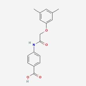 4-{[(3,5-dimethylphenoxy)acetyl]amino}benzoic acid