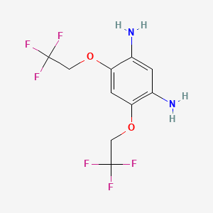 4,6-bis(2,2,2-trifluoroethoxy)-1,3-benzenediamine