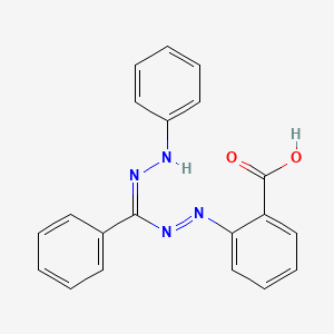 2-{2-[phenyl(phenyldiazenyl)methylene]hydrazino}benzoic acid