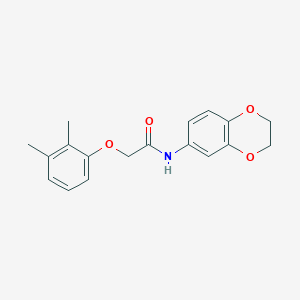 N-(2,3-dihydro-1,4-benzodioxin-6-yl)-2-(2,3-dimethylphenoxy)acetamide