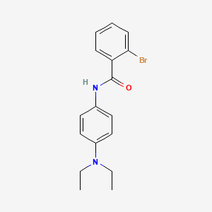 2-bromo-N-[4-(diethylamino)phenyl]benzamide