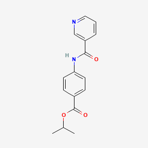 isopropyl 4-[(3-pyridinylcarbonyl)amino]benzoate