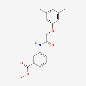 methyl 3-{[(3,5-dimethylphenoxy)acetyl]amino}benzoate