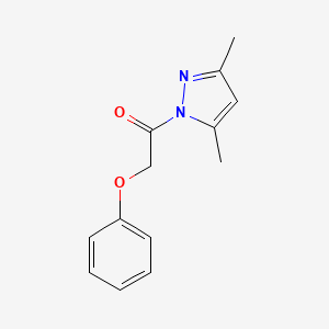 3,5-dimethyl-1-(phenoxyacetyl)-1H-pyrazole