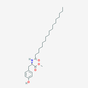 molecular formula C28H47NO4 B055223 N-Stearoyltyrosine methyl ester CAS No. 122445-70-9