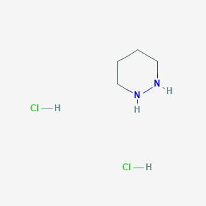 molecular formula C4H12Cl2N2 B055227 Hexahydropyridazine dihydrochloride CAS No. 124072-89-5