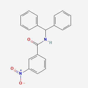 N-(diphenylmethyl)-3-nitrobenzamide