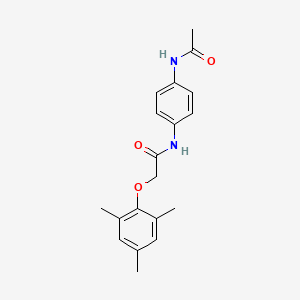 N-[4-(acetylamino)phenyl]-2-(mesityloxy)acetamide