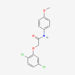 2-(2,5-dichlorophenoxy)-N-(4-methoxyphenyl)acetamide