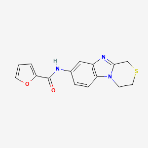 N-(3,4-dihydro-1H-[1,4]thiazino[4,3-a]benzimidazol-8-yl)-2-furamide