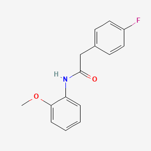 2-(4-fluorophenyl)-N-(2-methoxyphenyl)acetamide