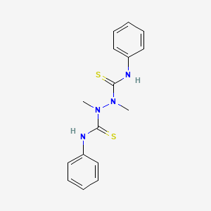 1,2-dimethyl-N,N'-diphenyl-1,2-hydrazinedicarbothioamide