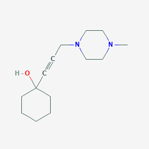 1-[3-(4-methyl-1-piperazinyl)-1-propyn-1-yl]cyclohexanol