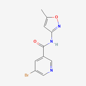 5-bromo-N-(5-methyl-3-isoxazolyl)nicotinamide