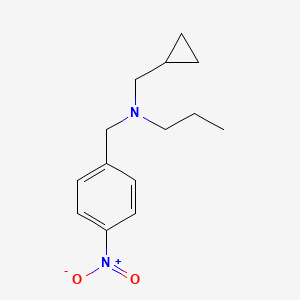 (cyclopropylmethyl)(4-nitrobenzyl)propylamine