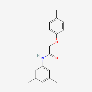 molecular formula C17H19NO2 B5524311 N-(3,5-dimethylphenyl)-2-(4-methylphenoxy)acetamide 