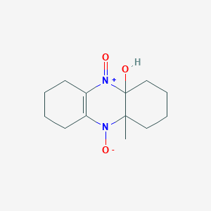 molecular formula C13H20N2O3 B5524772 10a-甲基-1,3,4,6,7,8,9,10a-八氢-4a(2H)-菲嗪醇 5,10-二氧化物 