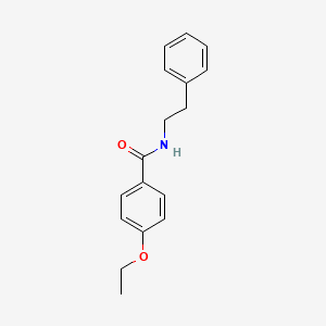 molecular formula C17H19NO2 B5527316 4-ethoxy-N-(2-phenylethyl)benzamide 