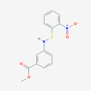 methyl 3-{[(2-nitrophenyl)thio]amino}benzoate