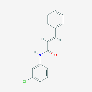 molecular formula C15H12ClNO B5528018 N-(3-chlorophenyl)-3-phenylacrylamide CAS No. 64741-15-7