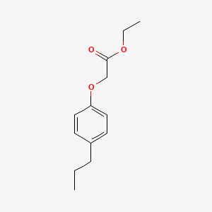 molecular formula C13H18O3 B5528186 ethyl (4-propylphenoxy)acetate 