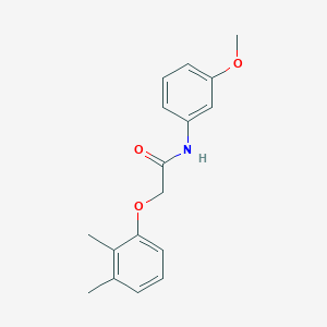 molecular formula C17H19NO3 B5529027 2-(2,3-dimethylphenoxy)-N-(3-methoxyphenyl)acetamide 