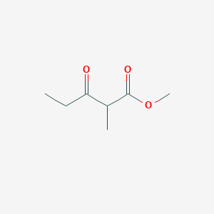 molecular formula C7H12O3 B055294 2-甲基-3-氧代戊酸甲酯 CAS No. 17422-12-7