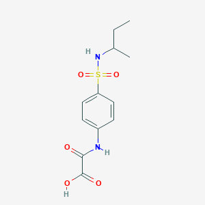 ({4-[(sec-butylamino)sulfonyl]phenyl}amino)(oxo)acetic acid