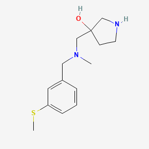 3-({methyl[3-(methylthio)benzyl]amino}methyl)-3-pyrrolidinol dihydrochloride