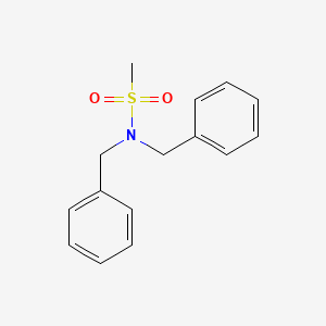 molecular formula C15H17NO2S B5530132 N,N-dibenzylmethanesulfonamide 
