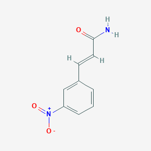 molecular formula C9H8N2O3 B5530763 3-(3-nitrophenyl)acrylamide 