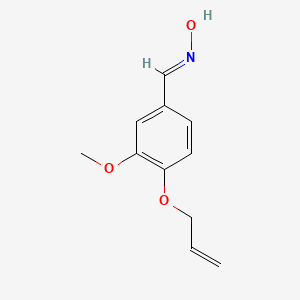 molecular formula C11H13NO3 B5531067 4-(allyloxy)-3-methoxybenzaldehyde oxime 