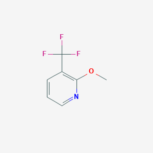 molecular formula C7H6F3NO B055313 2-甲氧基-3-(三氟甲基)吡啶 CAS No. 121643-44-5