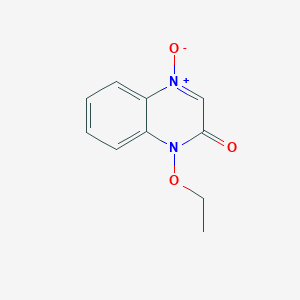 molecular formula C10H10N2O3 B5532423 1-ethoxy-2(1H)-quinoxalinone 4-oxide 